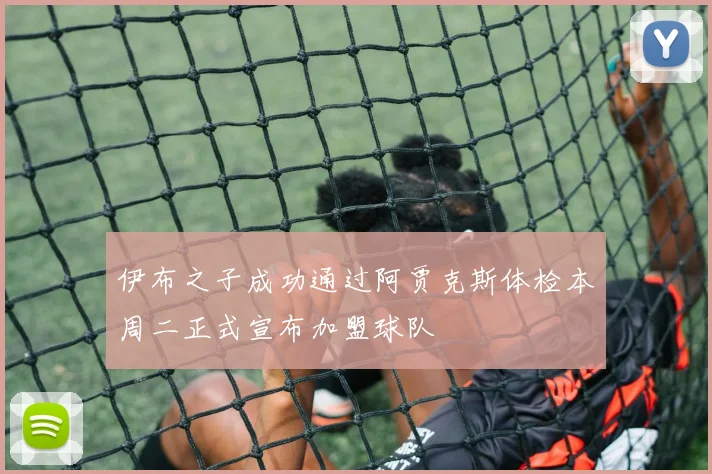 伊布之子成功通过阿贾克斯体检本周二正式宣布加盟球队